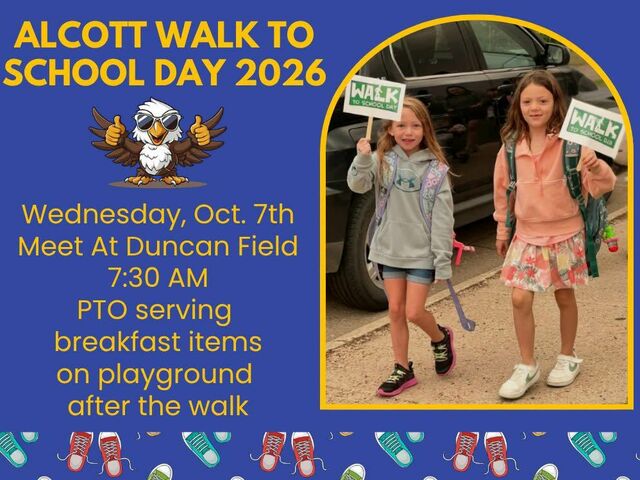 Alcott Walk to School Day 2026 image