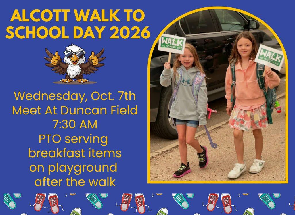 Alcott Walk to School Day 2026 image