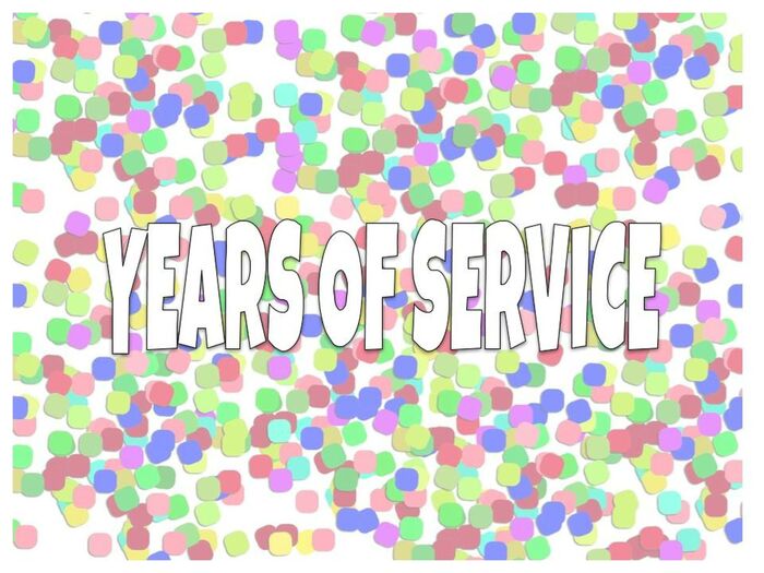 Years of Service Recognized image