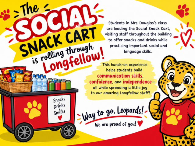 The Social Snack Cart is rolling through LO. image