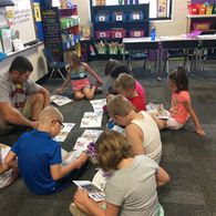 Image 2 from Hastings College Wrestlers Read to 1st Grade gallery 