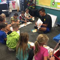 Image 3 from Hastings College Wrestlers Read to 1st Grade gallery 
