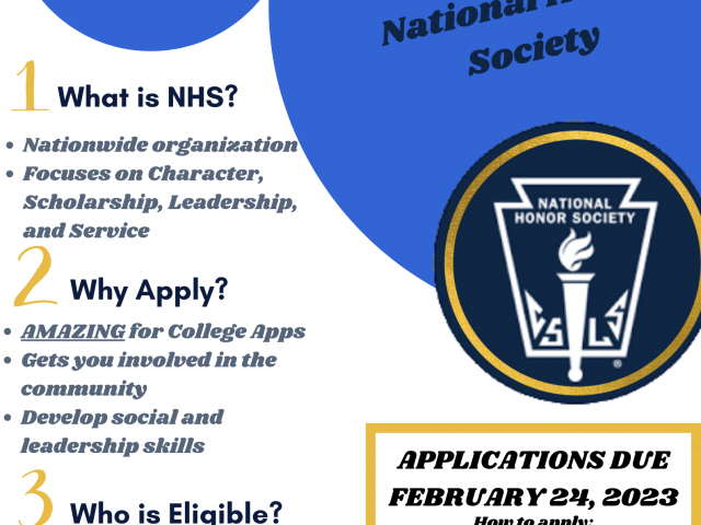 National Honor Society applications image