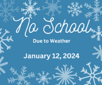 No School- January 12 image