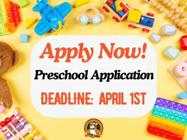 2026-2027 Preschool Application image