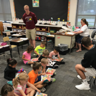 Image 5 from Hastings College Wrestlers Read to 1st Grade gallery 